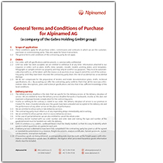General Terms and Conditions of Purchase