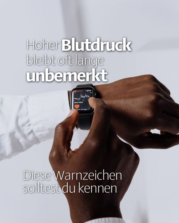 ❤️ Hoher Blutdruck bleibt oft lange unbemerkt. Darum gilt: regelmässig messen, auch wenn dusich gesund fühlt. Bei plötzl...