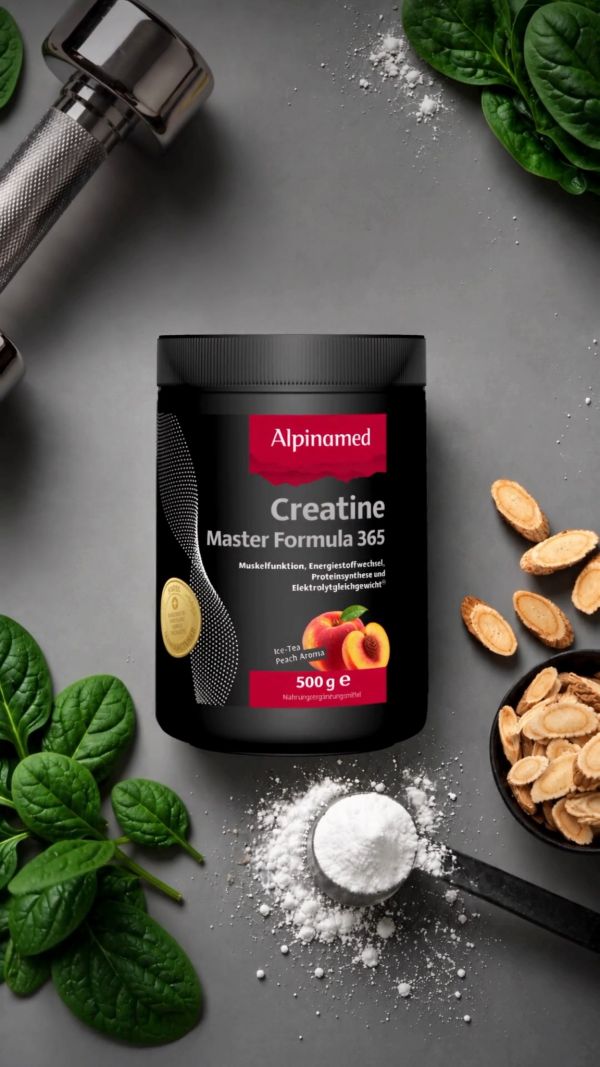 Neu von Alpinamed, die Creatine Master Formula 365. Hier steht nicht nur die einzigartige Rezeptur im Fokus, sondern auc...