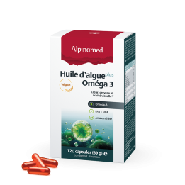 Huile d’algue plus Oméga 3 Capsules | Alpinamed AG