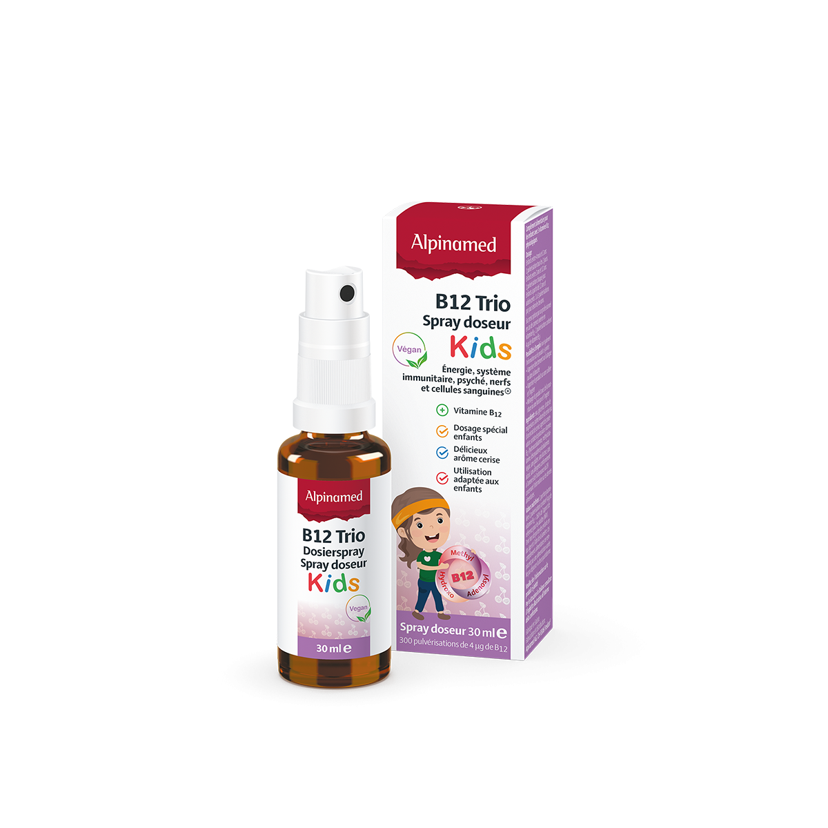 B12 Trio Spray doseur Kids | Alpinamed AG