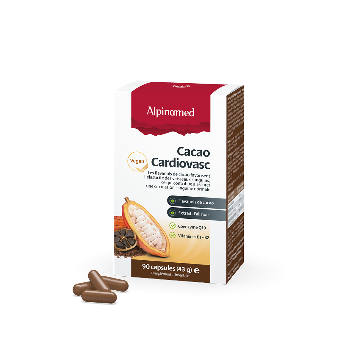 Cacao Cardiovasc Capsule | Alpinamed AG