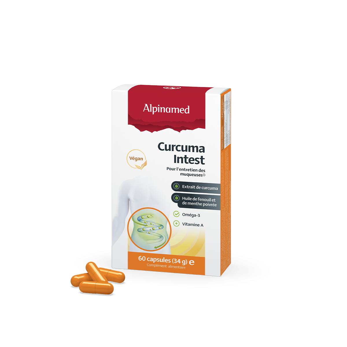 Curcuma Intest Capsules | Alpinamed AG