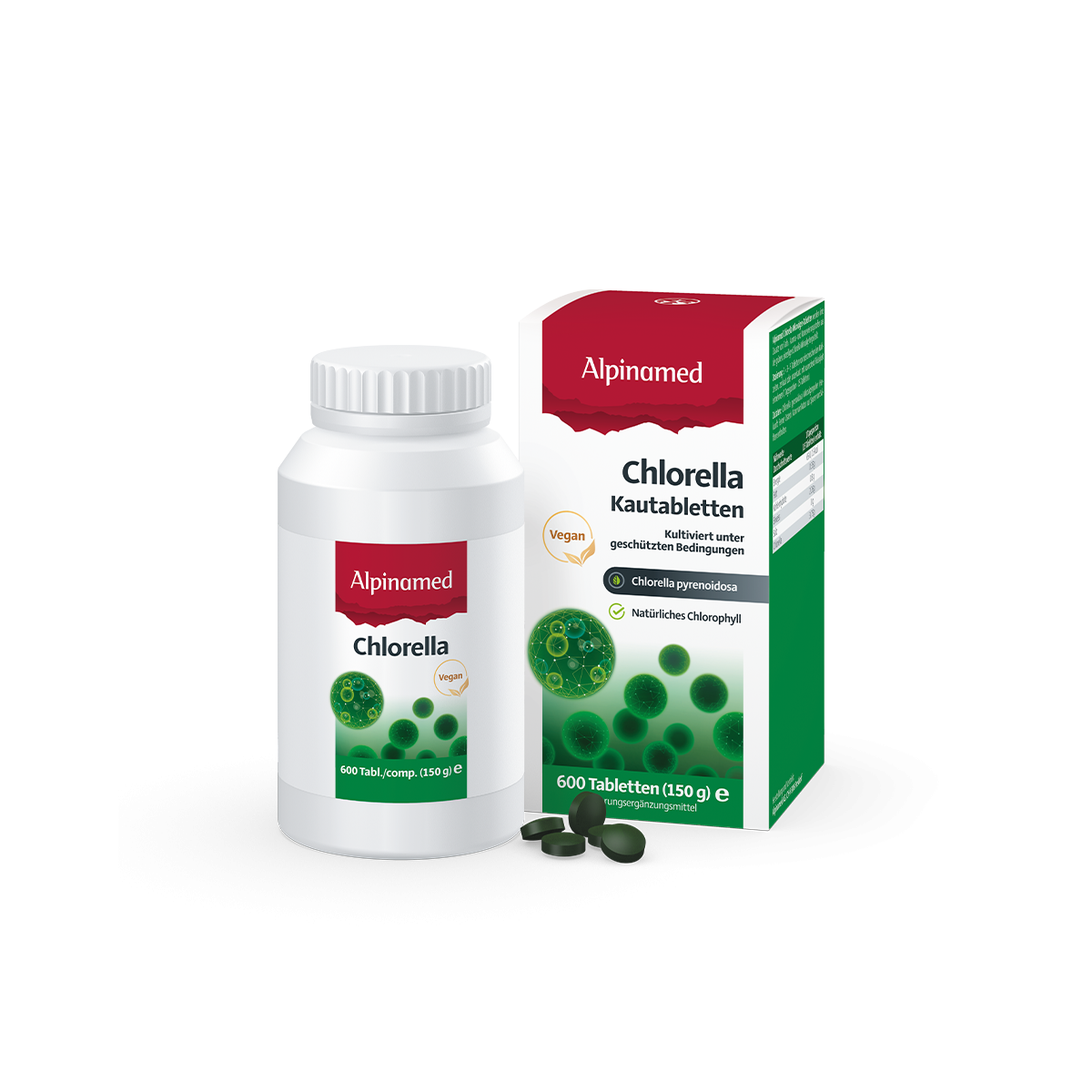 Chlorella Kautabletten | Alpinamed AG