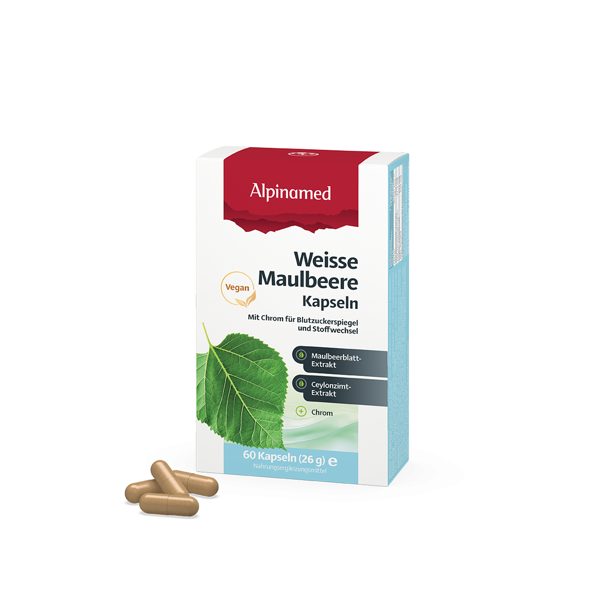 White Mulberry Capsules | Alpinamed AG