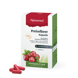 Preiselbeer Kapseln | Alpinamed AG