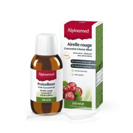 Mirtillo rosso Concentrato liquido per bevanda | Alpinamed AG