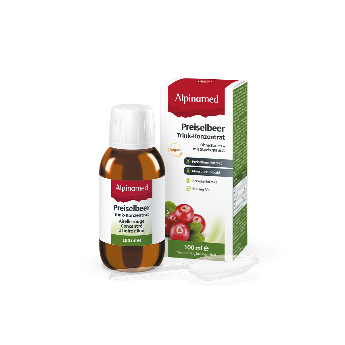 Lingonberry Drink Concentrate | Alpinamed AG