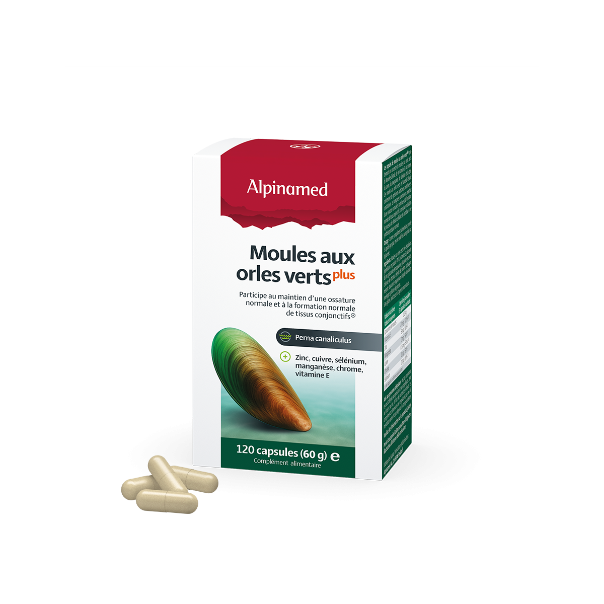 Conchiglia dalle labbra verdi plus Capsule | Alpinamed AG