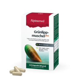 Green-lipped mussel plus Capsules | Alpinamed AG