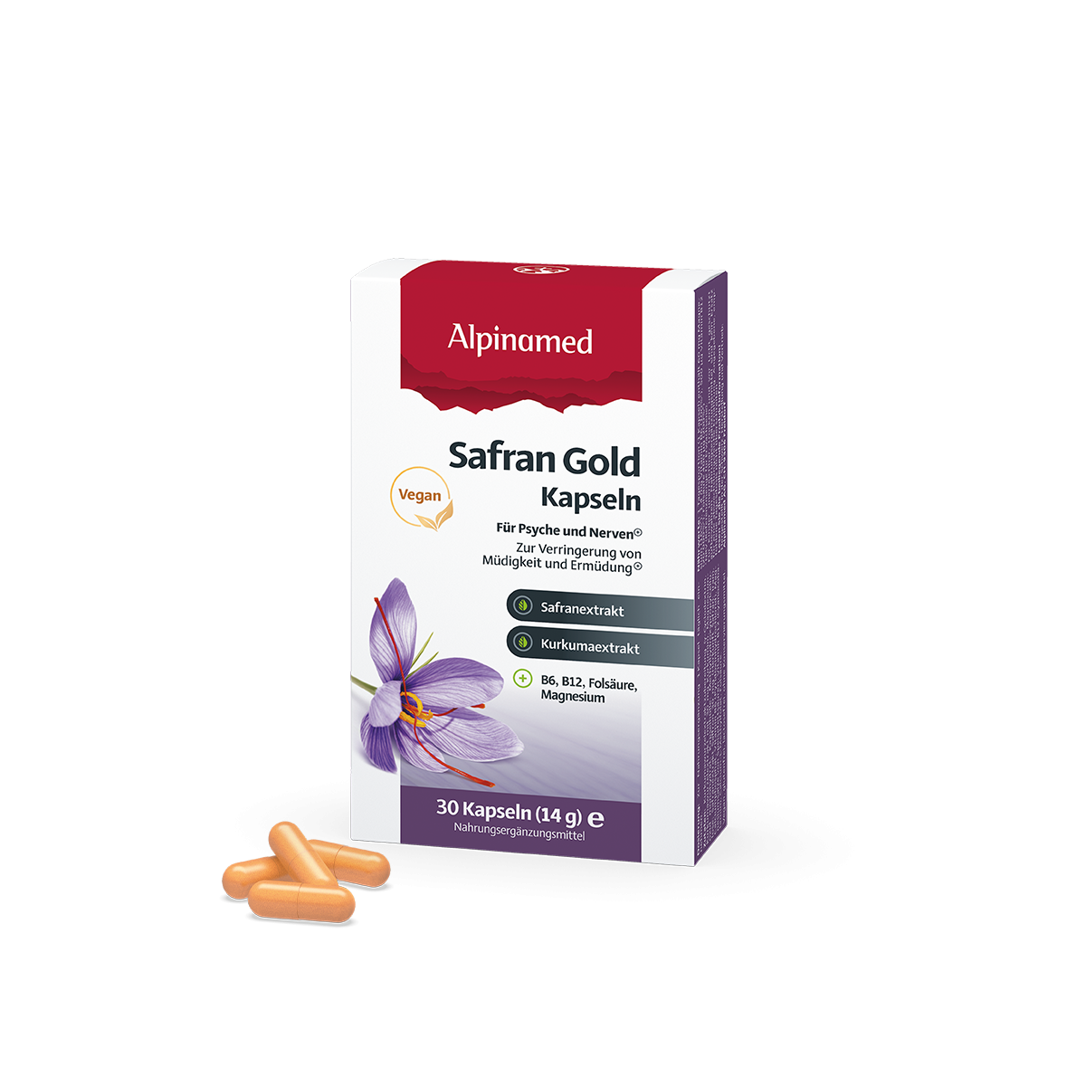 Safran Gold Kapseln | Alpinamed AG