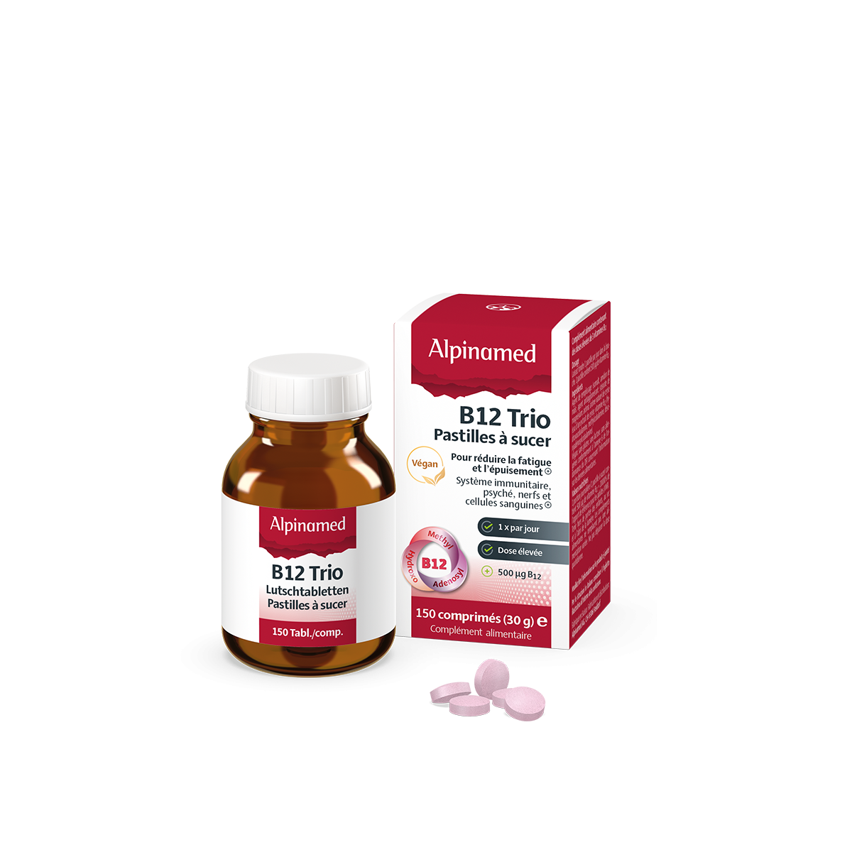B12 Trio Compresse da succhiare | Alpinamed AG