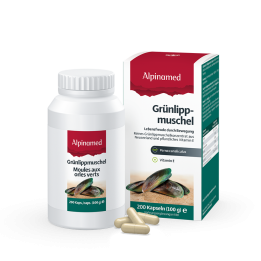 Grünlippmuschel Kapseln | Alpinamed AG