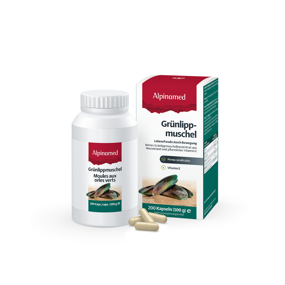 Green-lipped mussel Capsules | Alpinamed AG