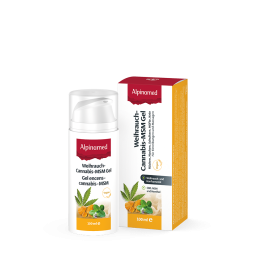 Weihrauch-Cannabis-MSM Gel für Einreibungen und Massagen | Alpinamed AG