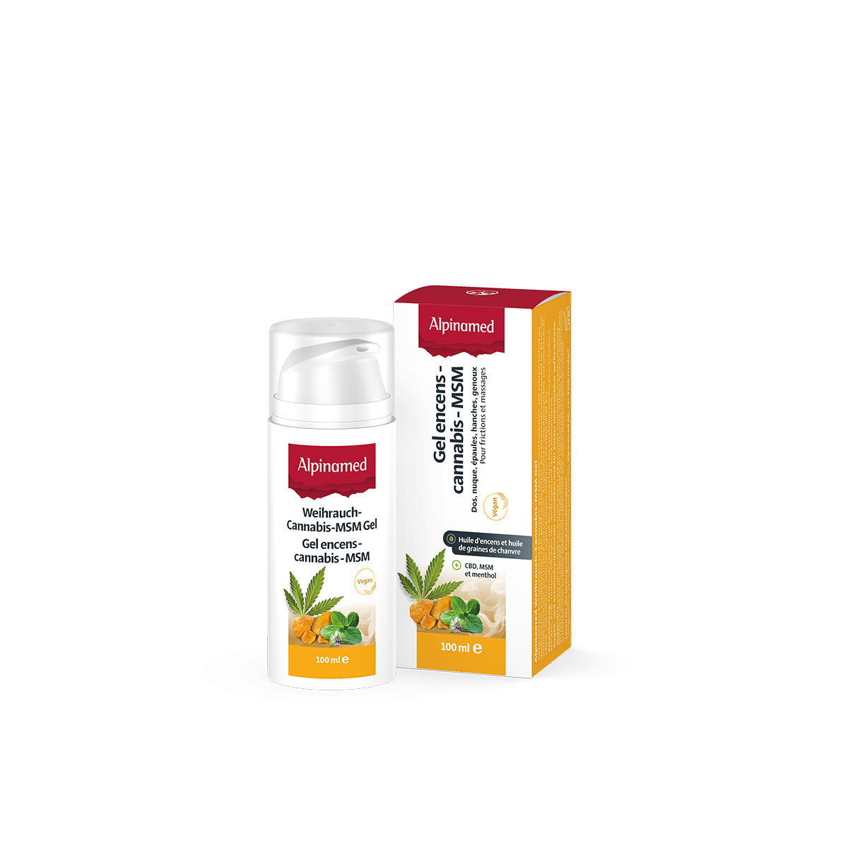 Incenso-Cannabis-MSM Gel | Alpinamed AG