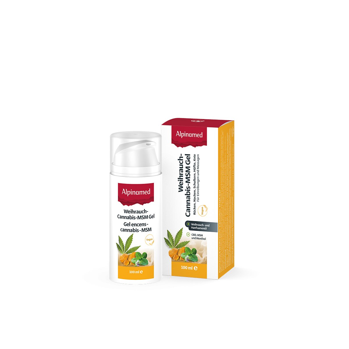 Frankincense-Cannabis-MSM Gel | Alpinamed AG
