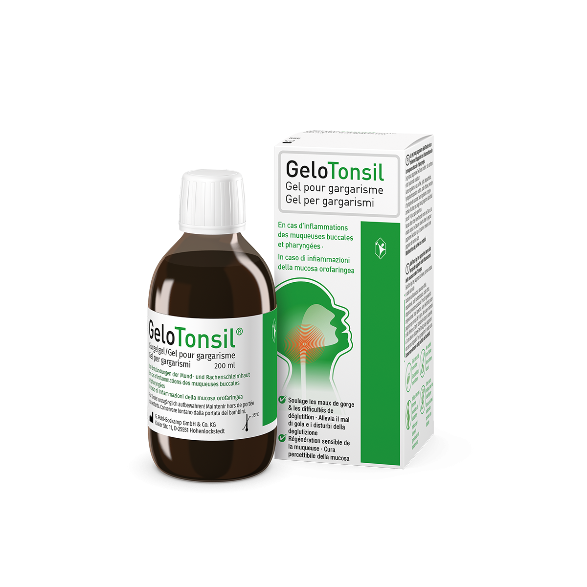 GeloTonsil Gel pour gargarisme | Alpinamed AG