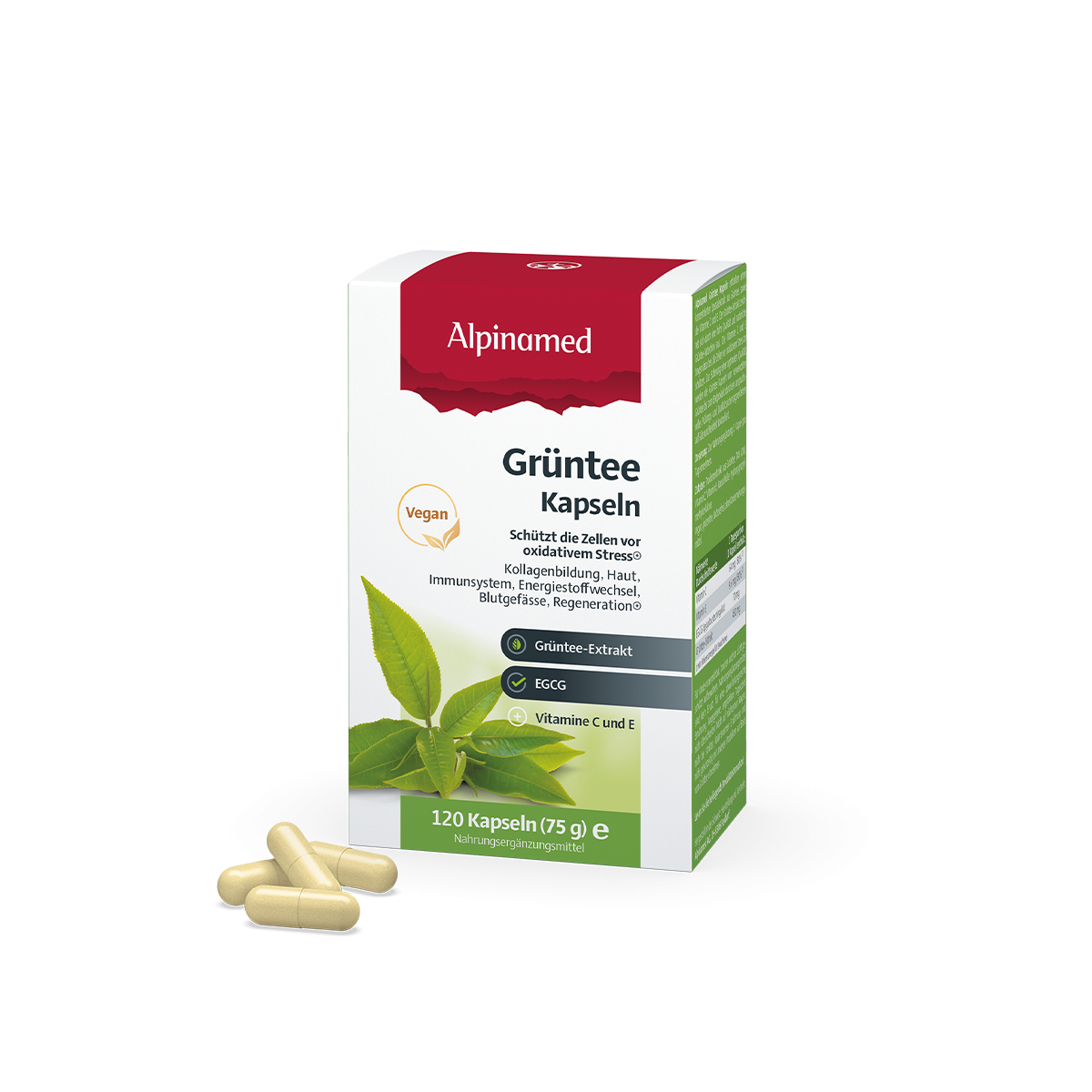 Green Tea Capsules | Alpinamed AG
