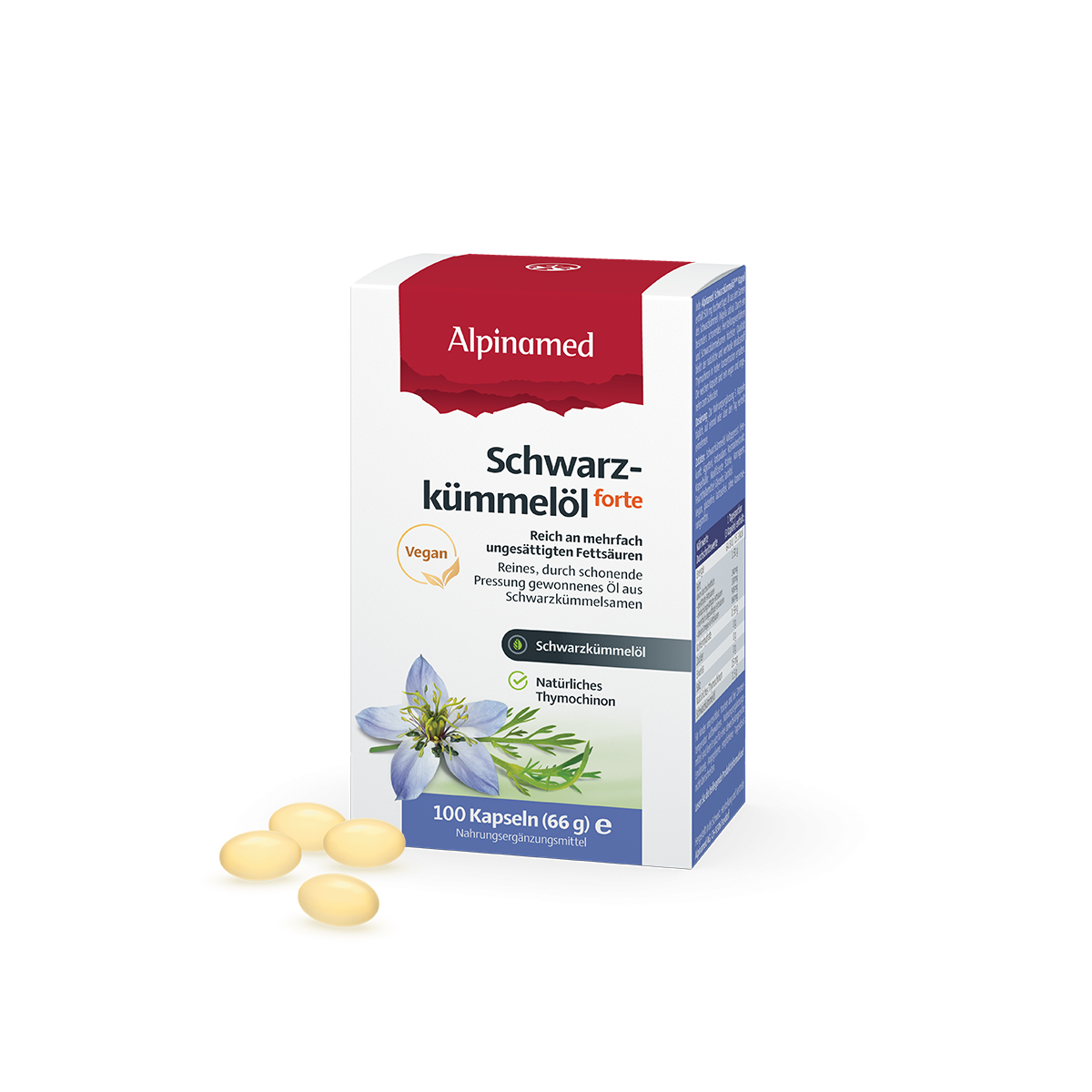 Black Cumin Oil forte Capsules | Alpinamed AG