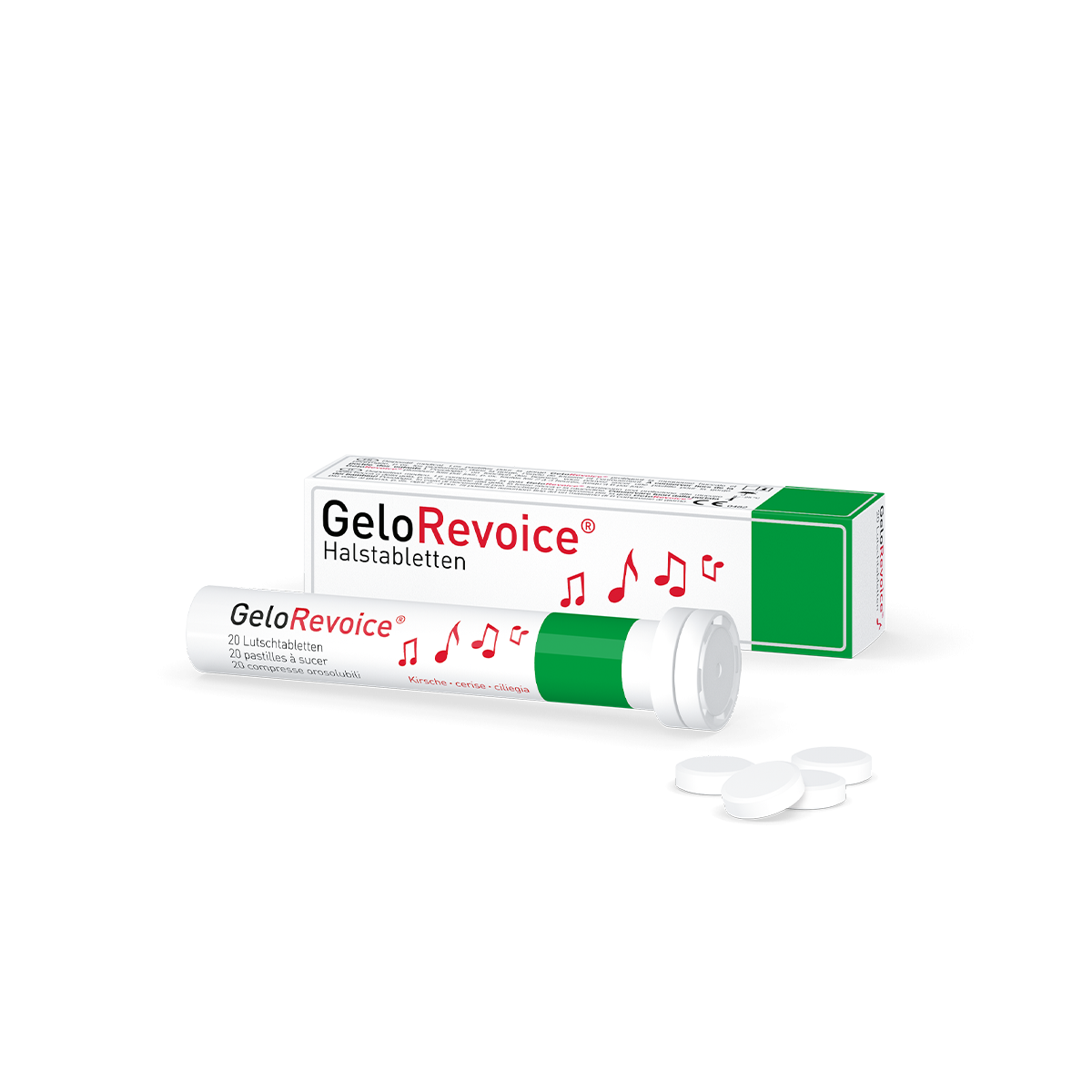 GeloRevoice Halstabletten Kirsche | Alpinamed AG
