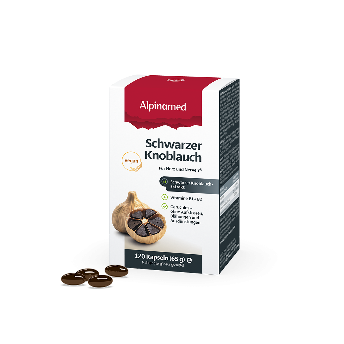 Schwarzer Knoblauch Kapseln | Alpinamed AG