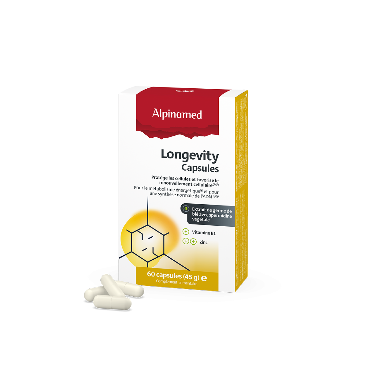 Longevity Capsule con spermidina | Alpinamed AG