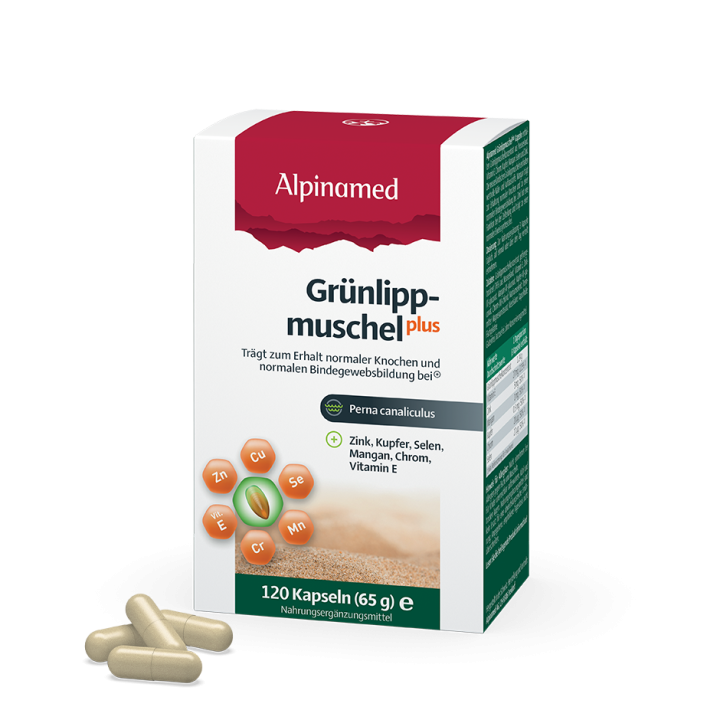 Green-lipped mussel plus Capsules | Alpinamed AG