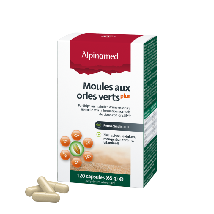 Conchiglia dalle labbra verdi plus Capsule | Alpinamed AG