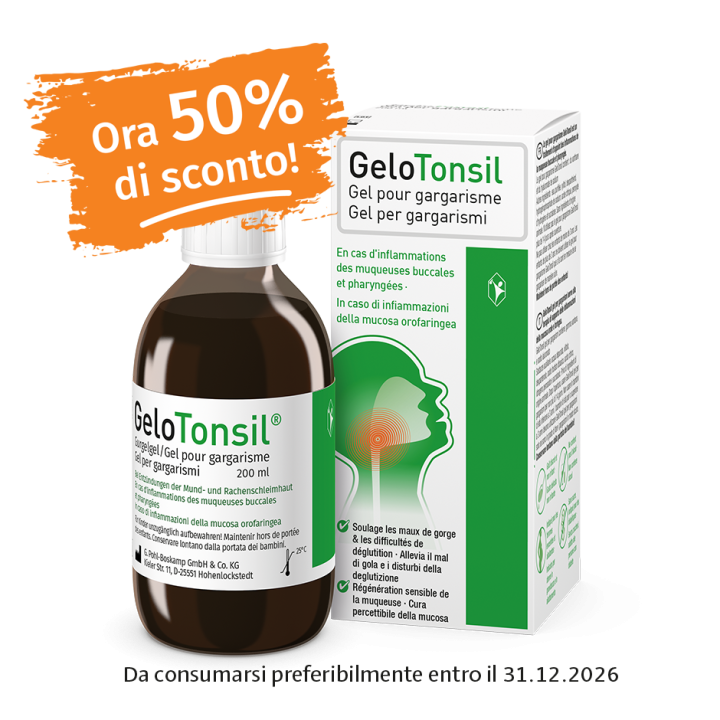 ACTION GeloTonsil Gel per gargarismi | Alpinamed AG